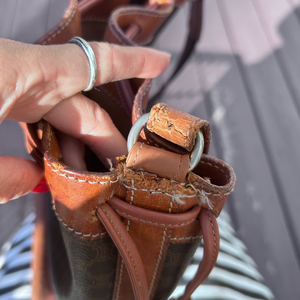 Project Celine Brown Monogram Bucket Bag - Picture 11 of 13